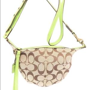 Crossbody Women's Khaki / Light Green Signature